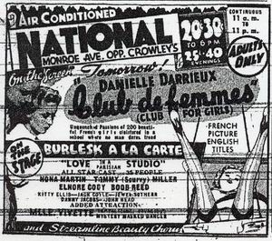 National Theatre - Old Ad